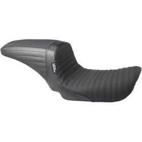LE PERA - KICKFLIP SEAT - BLACK, FRONT TUCK AND ROLL WITH GRIPP - '04-05 FXD & EFI FXDI