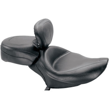 MUSTANG - WIDE STYLE SOLO SEAT WITH REMOVABLE BACKREST - '04-21 XL