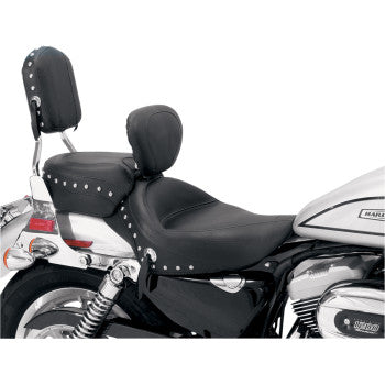 MUSTANG - WIDE STYLE SOLO SEAT WITH REMOVABLE BACKREST - '04-21 XL