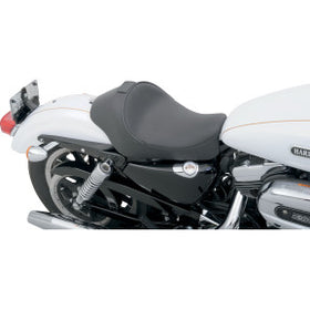 DRAG - BACKREST COMPATIBLE SOLO SEAT - BLACK, SMOOTH - '04-20 XL