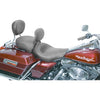 MUSTANG - WIDE SOLO SEAT W/ REMOVABLE BACKREST & RAER SEAT - BLACK STUDDED - '06-07 & '99-07 TOURING