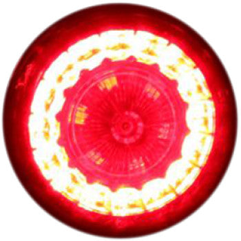 CUSTOM DYNAMICS - PROBEAM UNIVERSAL LED BULLET BEZEL TURN SIGNALS WITH RED LENS