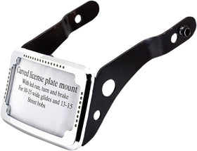 Cycle Visions FXDB/FXDLS Rear License Plate Frame and Mount with LED's