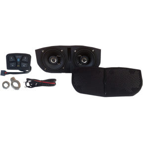 METRIX AUDIO BLUETOOTH ENABLED SPEAKER SYSTEM KIT FOR MEMPHIS SHADES BATWING FAIRINGS
