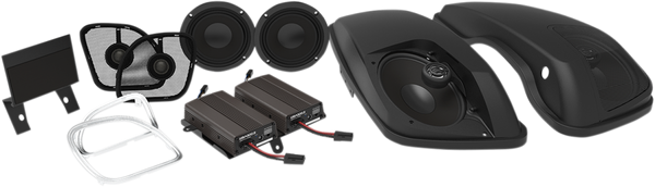 Wild Boar Front Speaker and Lid Kits with 600-Watt Amp