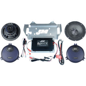 J&M CORPORATION ROKKER XXR EXTEREME 400W 2-SPEAKER/AMPLIFIER KITS