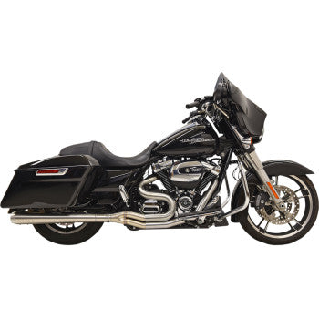 BASSANI - ROAD RAGE III 2:1 SYSTEM - STAINLESS - MEGAPHONE - '17-19 TOURING