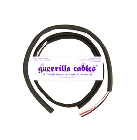 GUERRILLA CABLES - 2010- LATER LIMITED LEFT HAND HEATED GRIP WIRE HARNESS