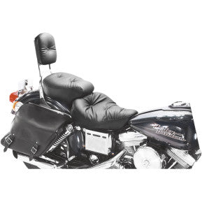 MUSTANG - WIDE REGAL 2-UP TOUR SEAT - PILLOW STITCH - '96-03 DYNA