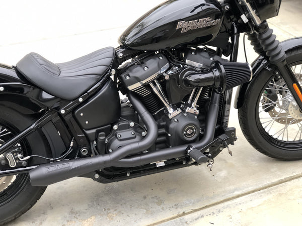 STEALTH PIPES 17-23 Softail/Lowrider/Fatbob/Streetbob Exhaust