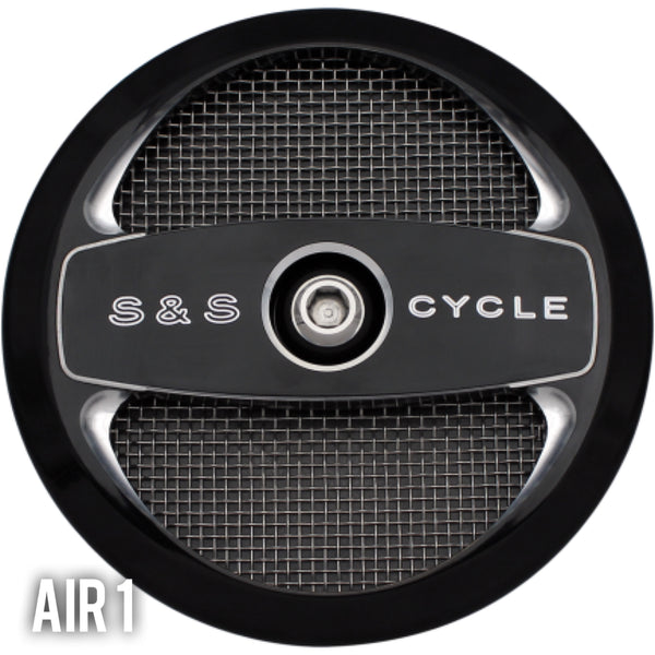 S&S Cycles Stealth Air Cleaner Kit - 07-20 XL