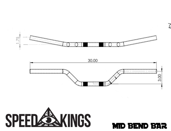 Speed-Kings Mid Bend Bar