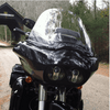 CLEARVIEW SHIELDS - '04-13 ROAD GLIDE WINDSHIELD - NO RECURVE, 5 POSITION ADJUSTABLE VENT