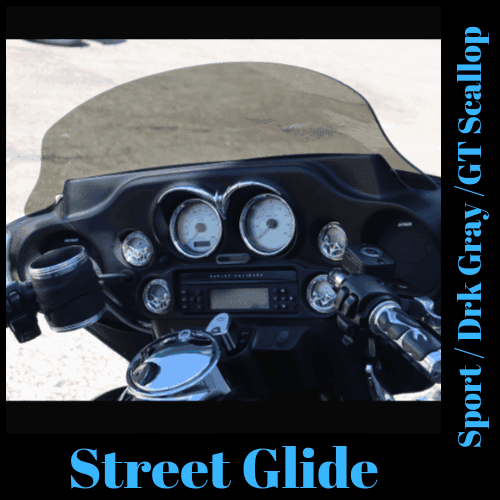 CLEARVIEW SHIELDS - '96-13 STREET GLIDE & LIMITED MODELS WINDSHIELD - NO VENTS
