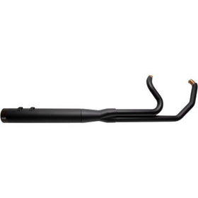 S&S CYCLE - SIDEWINDER 2-1 COMPLETE EXHAUST SYSTEM - BLACK - '07-16 TOURING