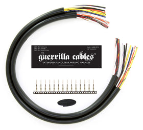 GUERRILLA CABLES - EXTENSION KITS - '07-10 SOFTAIL, '07-11 DYNA, & '07-13 SPORTSTER