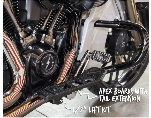 THRASHIN SUPPLY - APEX FLOORBOARD TAIL EXTENSION WITH 1/2