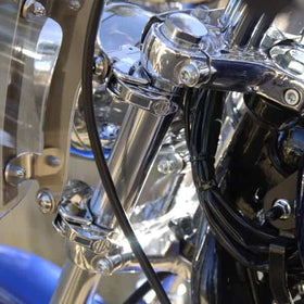 CLEARVIEW SHIELDS - DYNA WIDE GLIDE '93-05 & SOFTAIL FXST, FXSTC, FXSTB FITS QUICK RELEASE BRACKETS THROUGH 2010