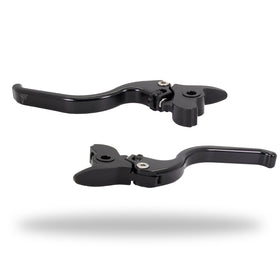 1FNGR HD Adjustable Touring Levers | 2017 - 20 HD Touring Black Anodize