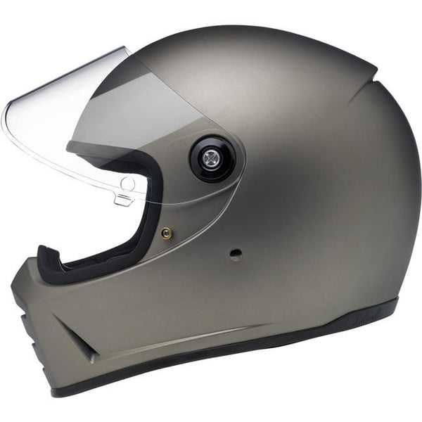 Biltwell Inc. Lane Splitter Helmet - Flat Titanium