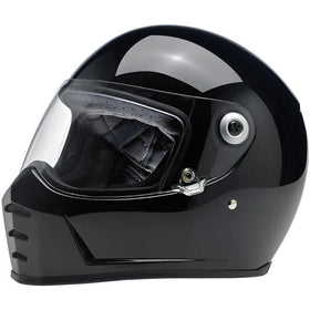 Biltwell Inc. Lane Splitter Helmet - Gloss Black