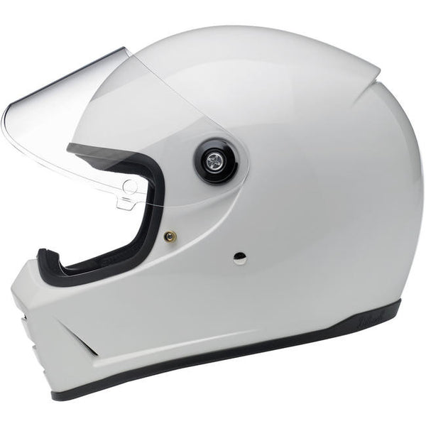 Biltwell Inc. Lane Splitter Helmet - Gloss White